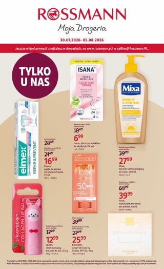 Najnowsza gazetka Rossmann