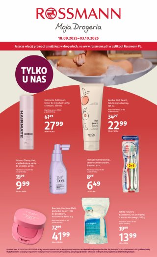 Najnowsza gazetka Rossmann