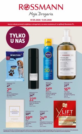 Najnowsza gazetka Rossmann