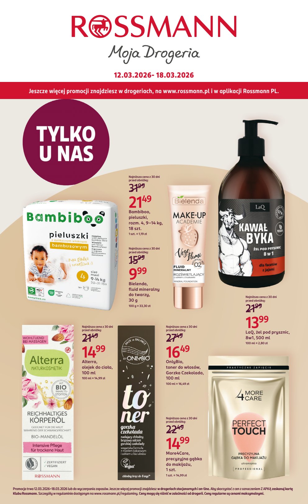 Gazetka - Gazetka promocyjna Rossmanna 12 - 18 marca