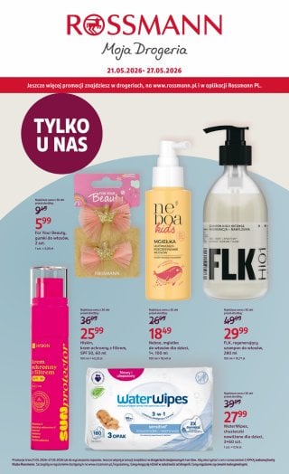 Najnowsza gazetka Rossmann